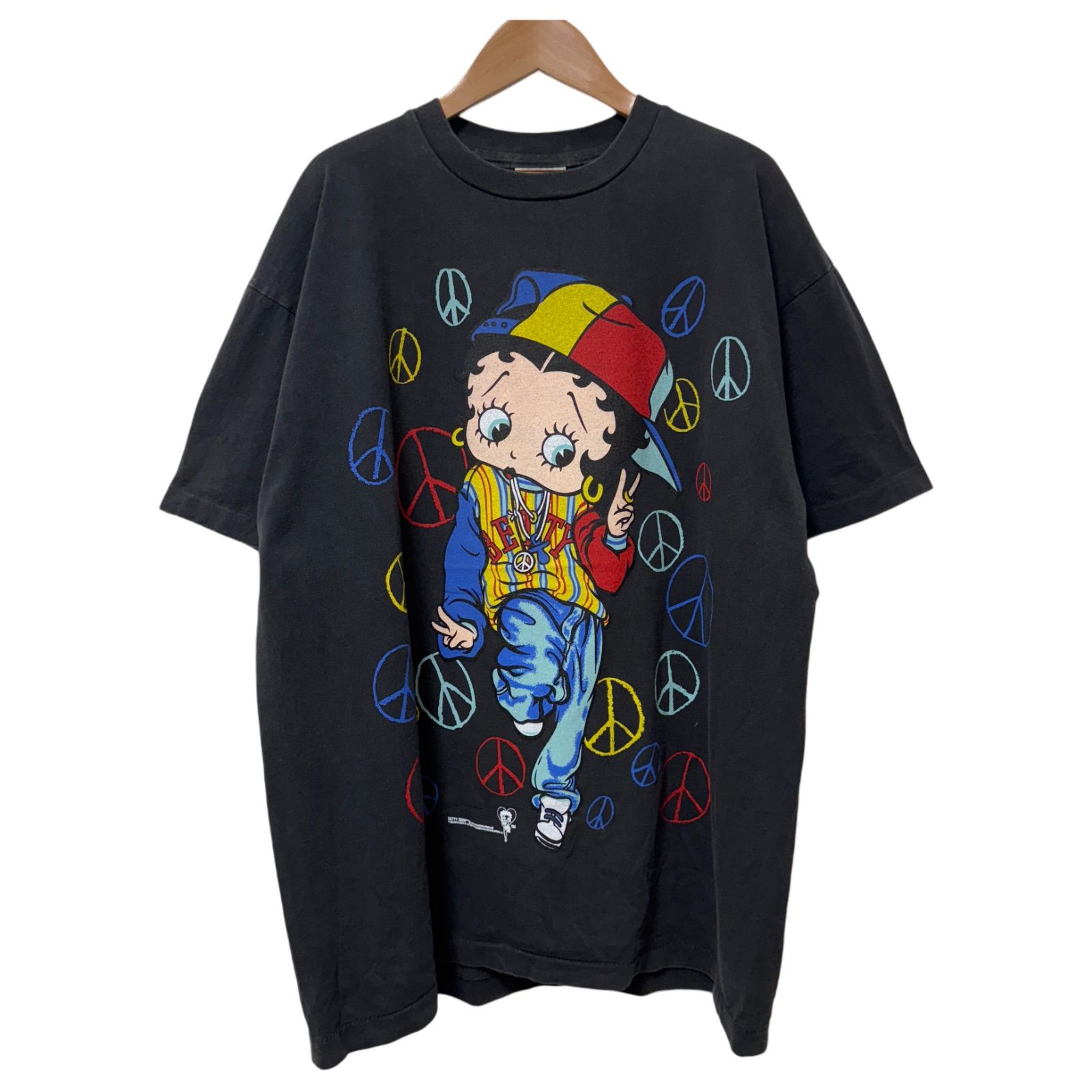 ベティちゃん Tシャツ XLサイズ ブラック BETTY BOOP ベティちゃん Tシャツ XLサイズ ブラック BETTY BOOP