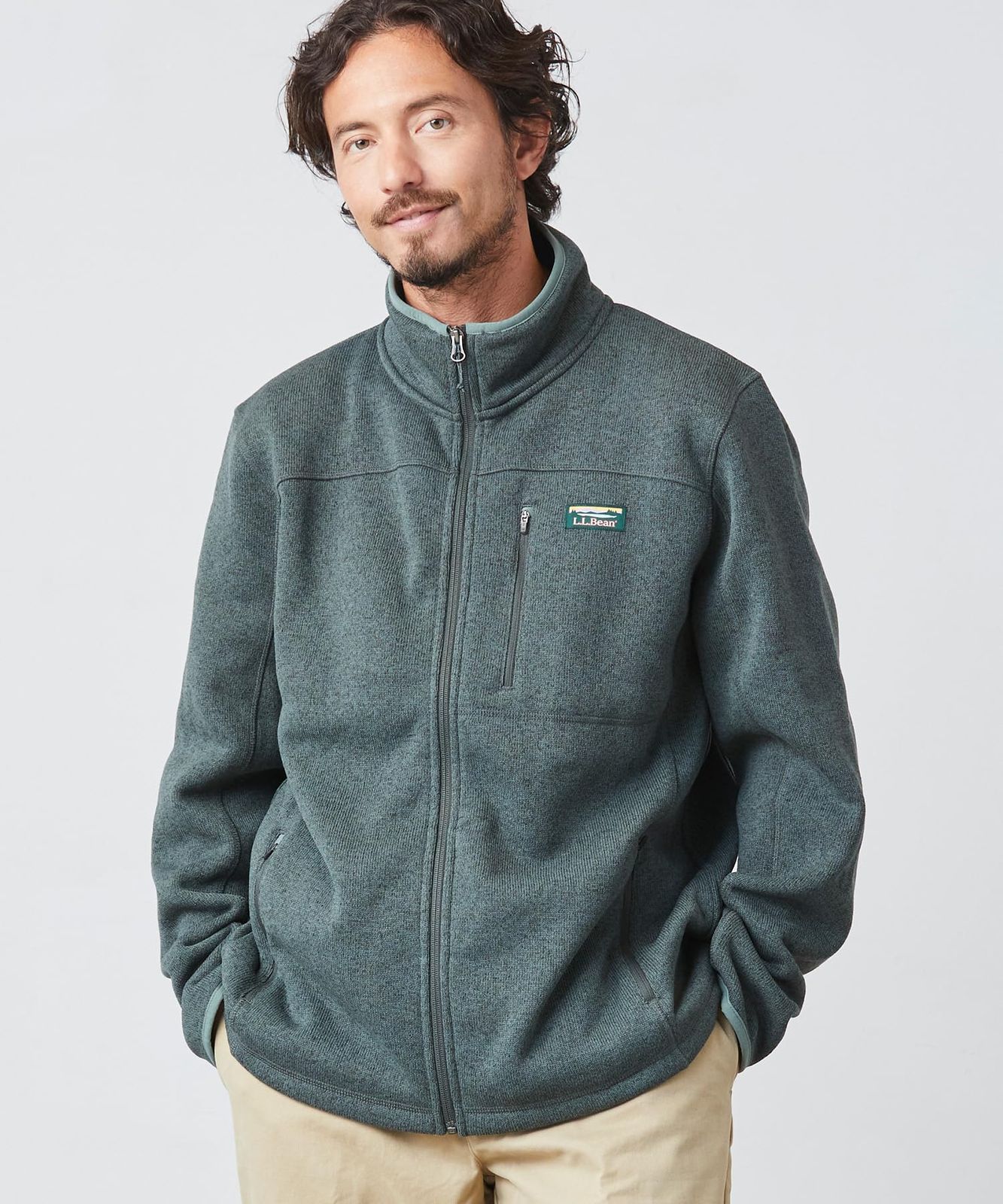 L.L.Bean エルエルビーン メンズ エル エル ビーン セーター フリース フルジップ ジャケット 米国フィット レギュラー