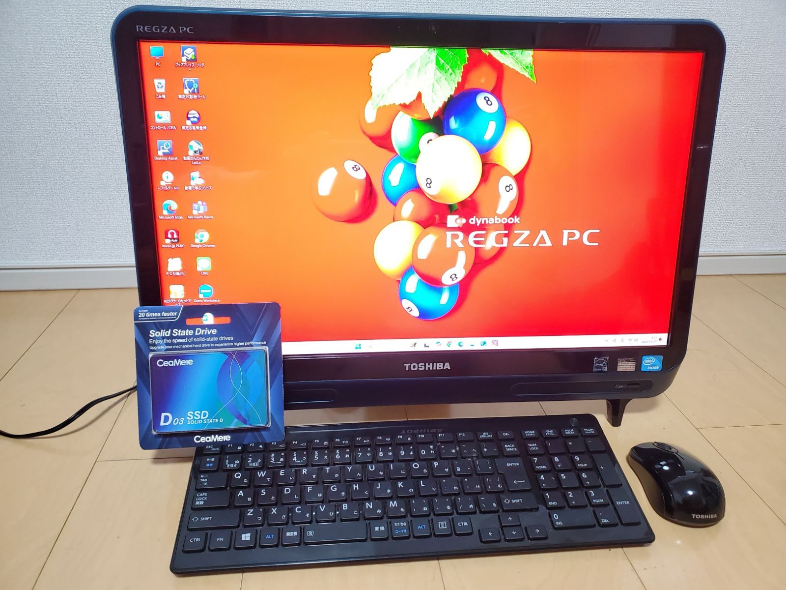 ✨TOSHIBA✨一体型✨corei7✨新品メモリ16GB✨新品SSD 512✨ ⭐高速TOSHIBA一体型PC⭐corei7⭐SSD512GB⭐メモリ16GB⭐ 楽天