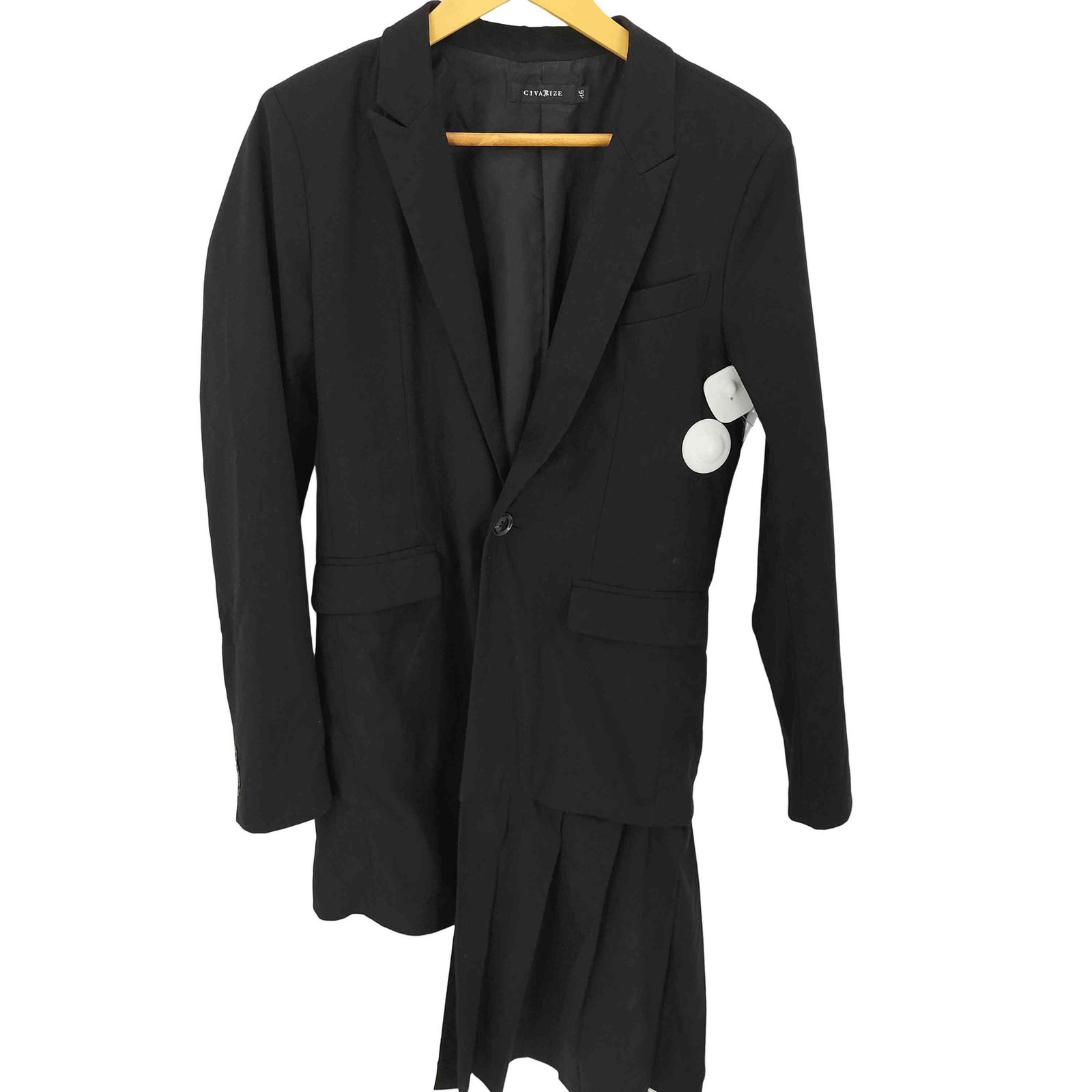 CIVARIZE アシンメトリー テーラードジャケット CIVARIZE（シヴァーライズ）の「『CIVARIZE』アシンメトリー