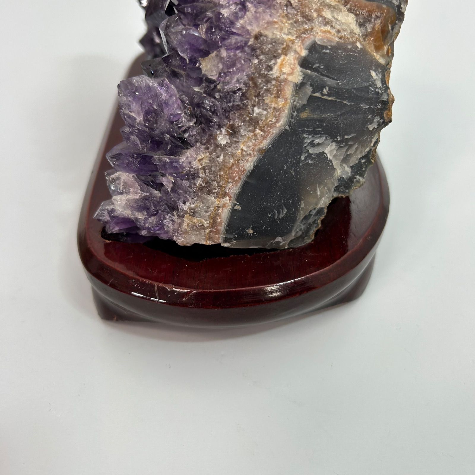 3kg アメジスト クラスター 紫水晶 置物 オブジェ 浄化グッズ 風水