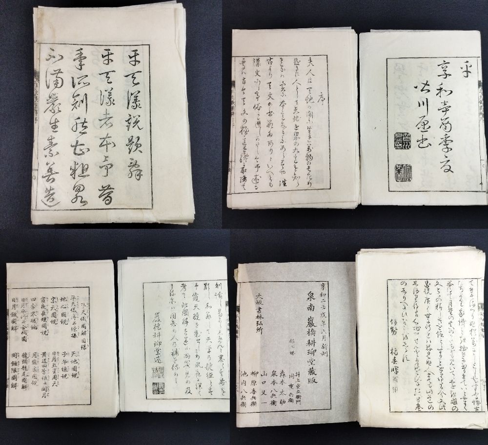 天文暦 星座 仕掛け 絵入 図入◆平天儀図解◆望遠鏡 北 南 ほか 岩橋善兵衛 享和版 江戸 時代物 アンティーク コレクション 浮世絵 UKIYOE 木版 骨董 古美術 古典籍 古文書 和本 古書