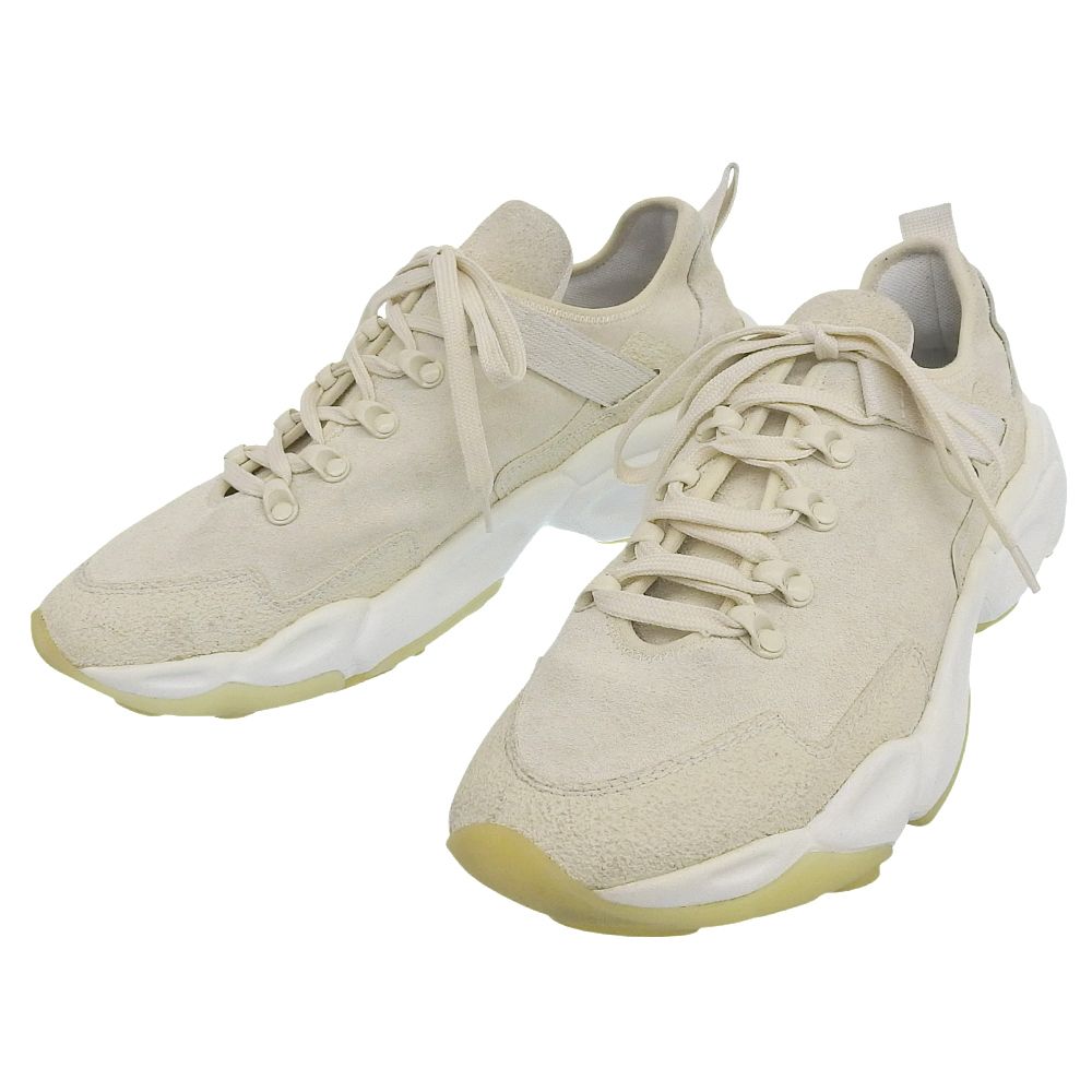 超 ジルサンダー JIL SANDER 現行販売商品 J50WS0014 スエード×カーフレザー メンズ スニーカー 43 27‐27.5cm