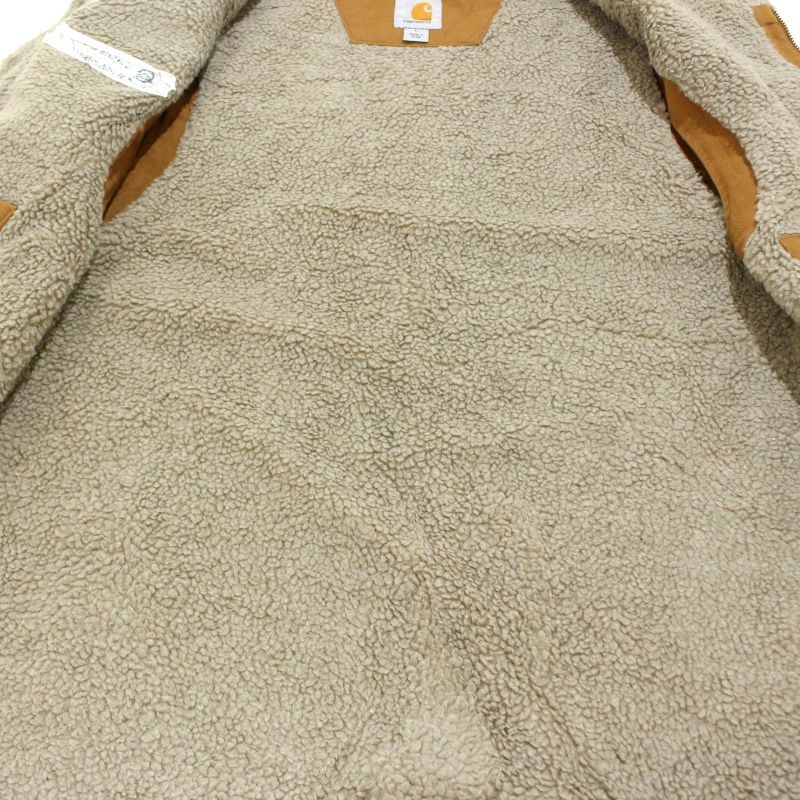00s carhartt 裏地ボア ダック べスト 00s Carhartt 裏地ボア ダック ベスト メンズ 表記Lサイズ
