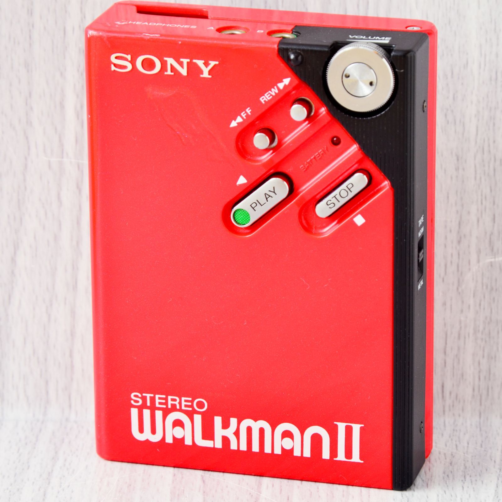 SONY WALKMAN WM-2 カセットウォークマン 銀 整備済 完動品