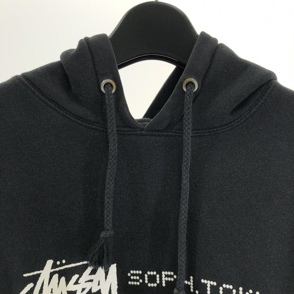 中古】Stussy × SOPH.NET パーカー サイズL ブラック △ヤケ有 SOPH-156197 ステューシー × ソフネット97[17] -  メルカリ