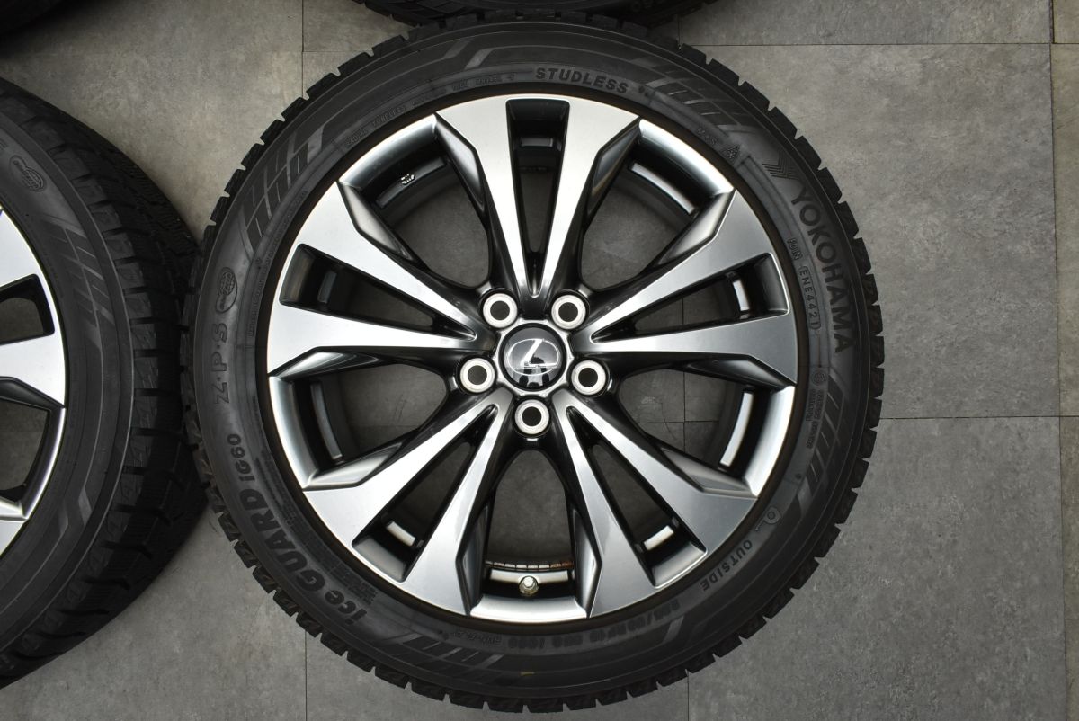 美品 レクサス IS F スポーツ 純正 ホイール 18インチ 8J＋45　8.5J +50　PCD114.3　4本 ENKEI製  レクサス IS Fスポーツ 純正 ENKEI製 18インチ | 中古タイヤ・ホイール