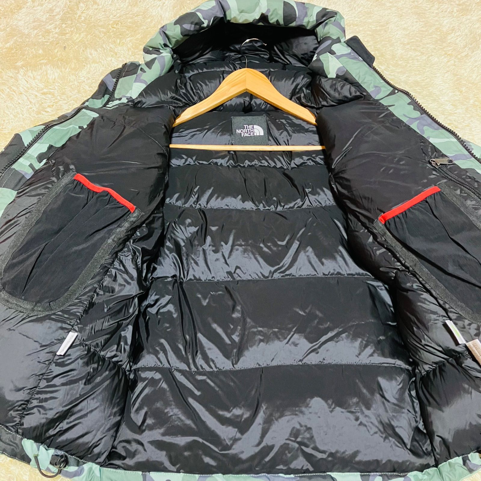 THE NORTH FACE ザ ノースフェイス ダウンジャケット 良品 NOVELTY BALTRO LIGHT JACKET ノベルティ  バルトロライト ダウンジャケット アウター カモフラージュ XS ナイロン ND91951 緑 - メルカリ