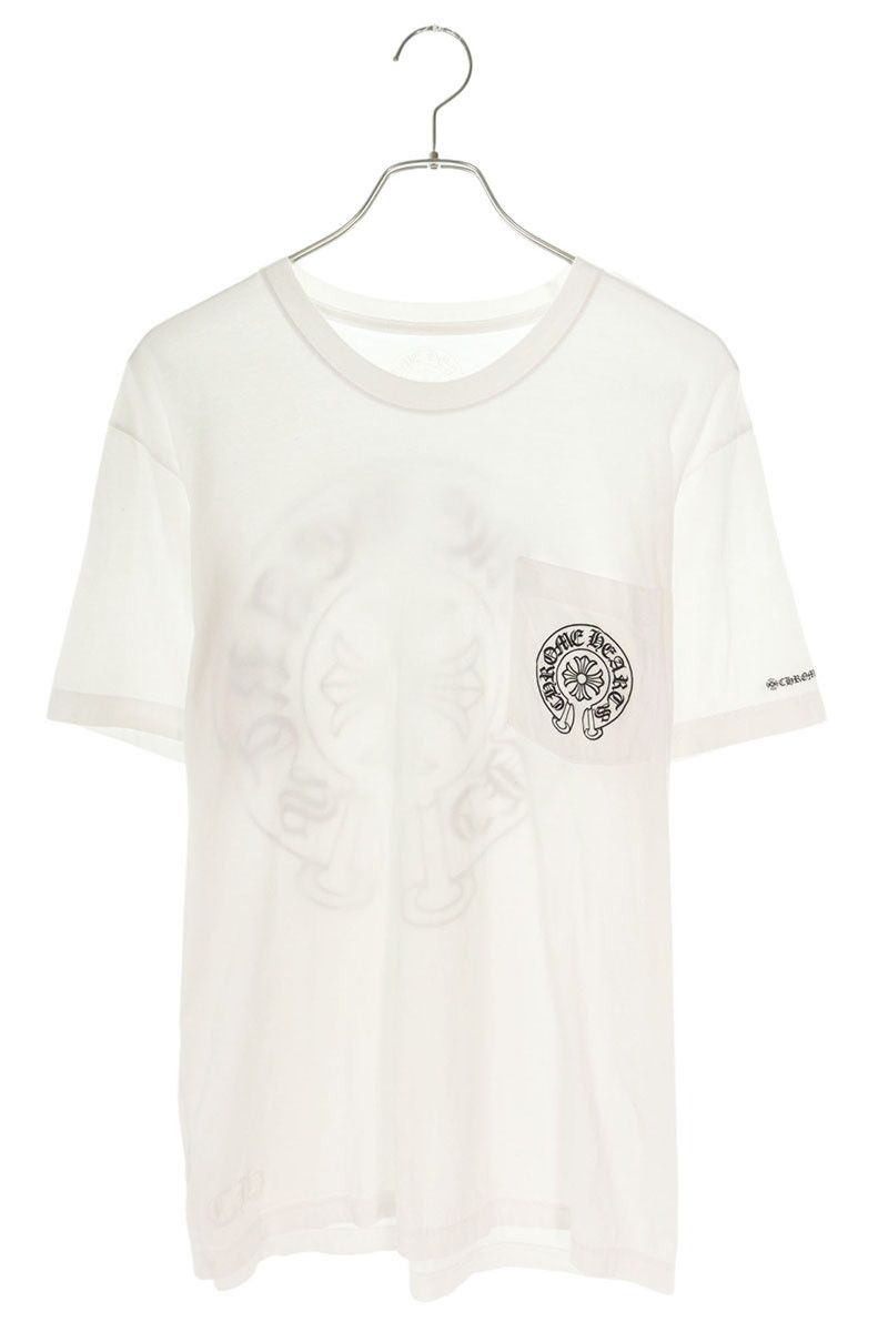 クロムハーツ CH T-SHRT/1 CHプラスバックプリントTシャツ メンズ L