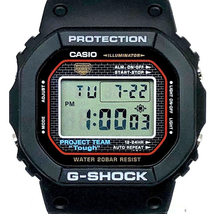 新品 20th Anniversary DW-5000SP-1JF Casio G-shock 20th Anniversary DW-5000SP-1JR The Roots of
