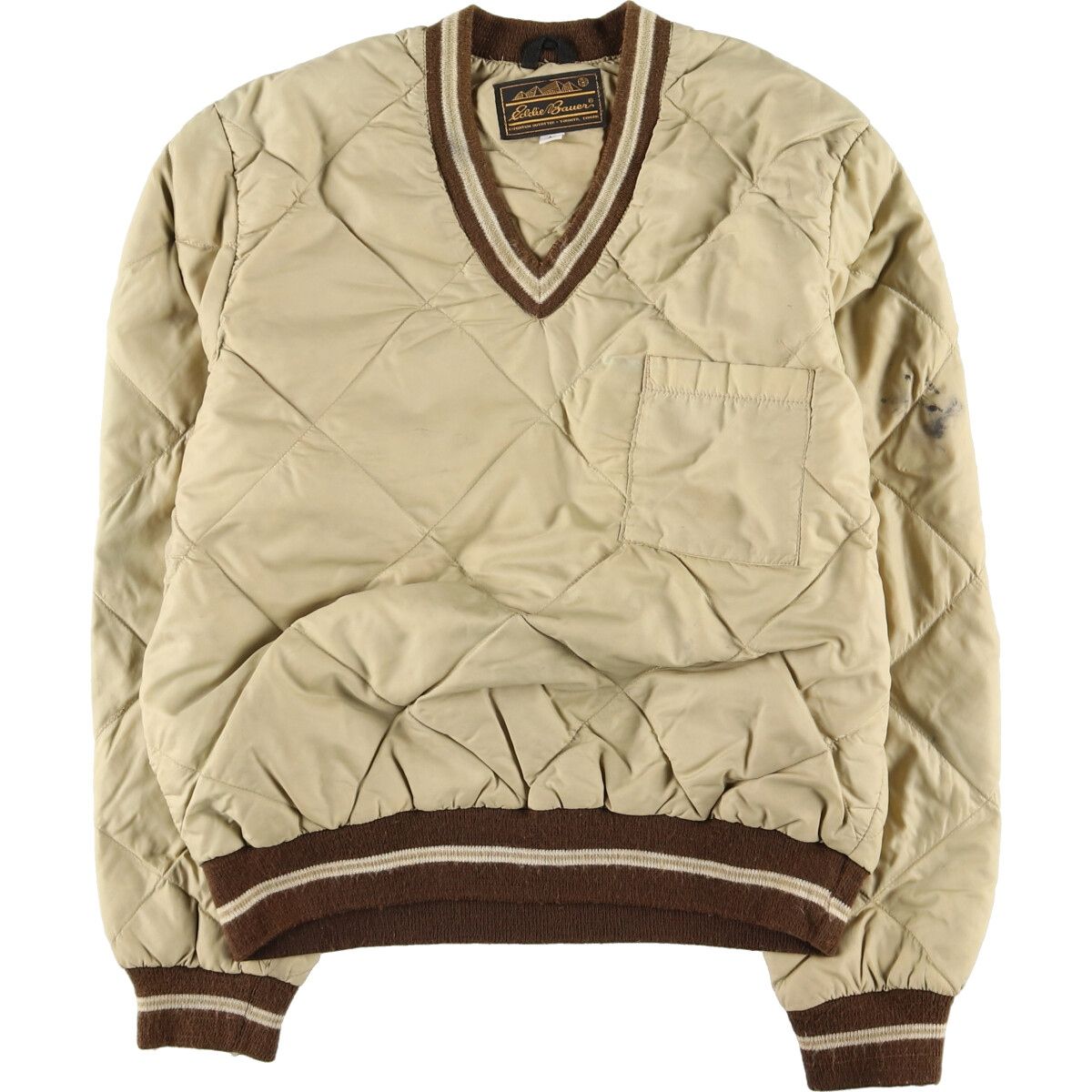 古着 90年代 エディーバウアー Eddie Bauer 黒タグ プルオーバー