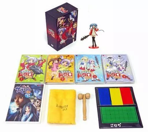 アニメDVD 撲殺天使ドクロちゃん 初回 生産版 全4巻セット