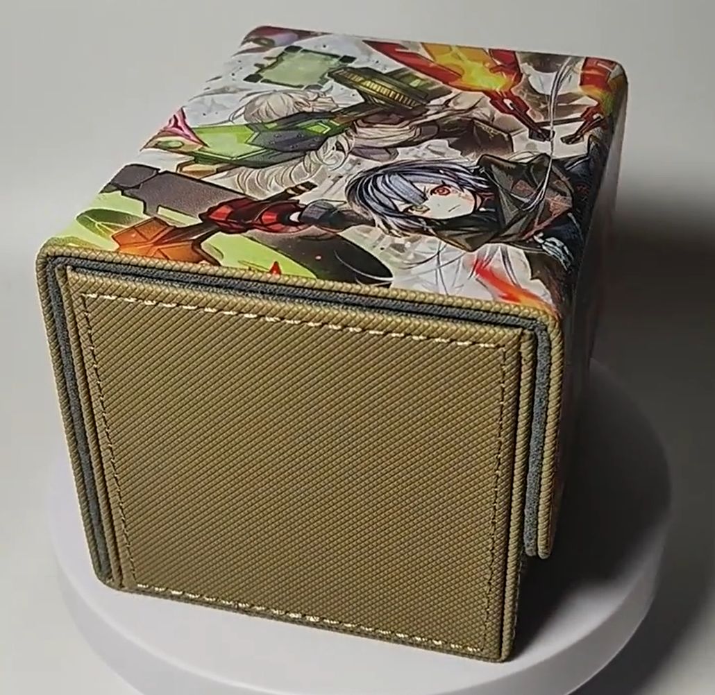 閃刀姫-カガリ 絵違い デッキケース カードケース レザー 遊戯王 閃刀姫-カガリ 絵違い デッキケース カードケース レザー 遊戯王