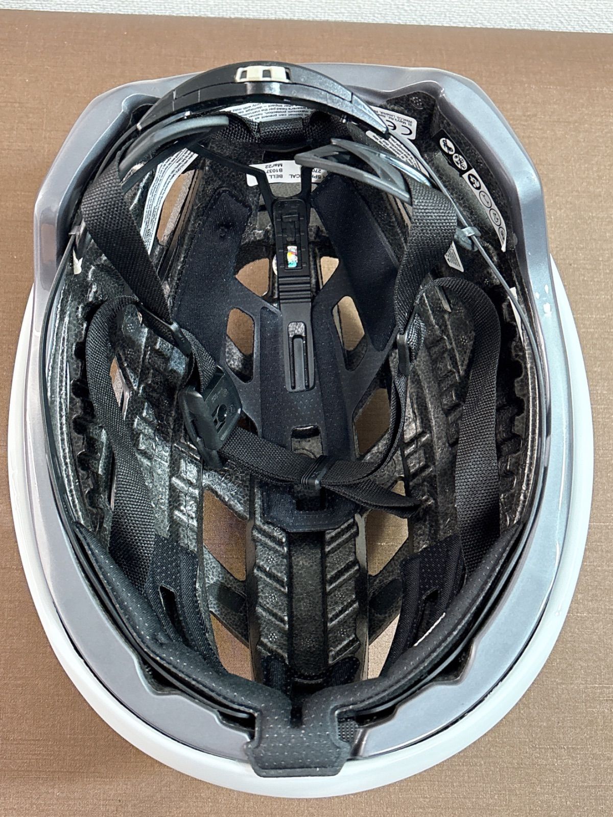 BELL ヘルメット XR スフェリカル ホワイト/ブラック S 22 BELL ベル XR SPHERICAL XR スフェリカル M&frasl;G ROAD ヘルメット