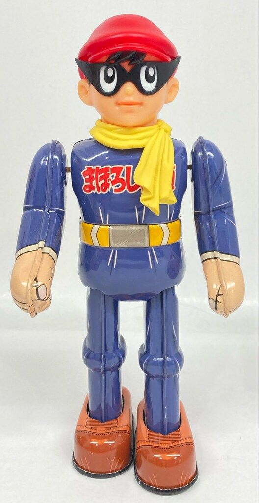 ビリケン商会 ゼンマイ歩行ブリキ まぼろし探偵 220mm - メルカリ