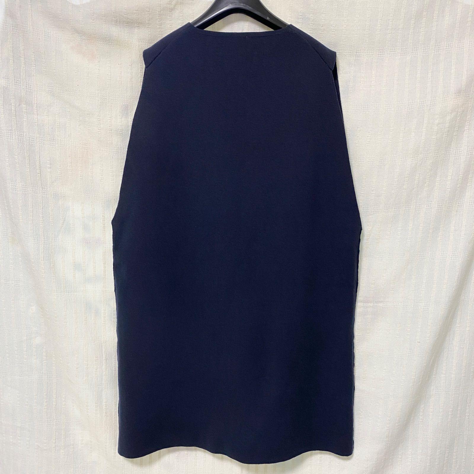 新品 Spick and Span ニットベスト ネイビー スピックアンドスパン WEB限定》C/Rニットベスト（ベスト）｜Spick and Span（スピック
