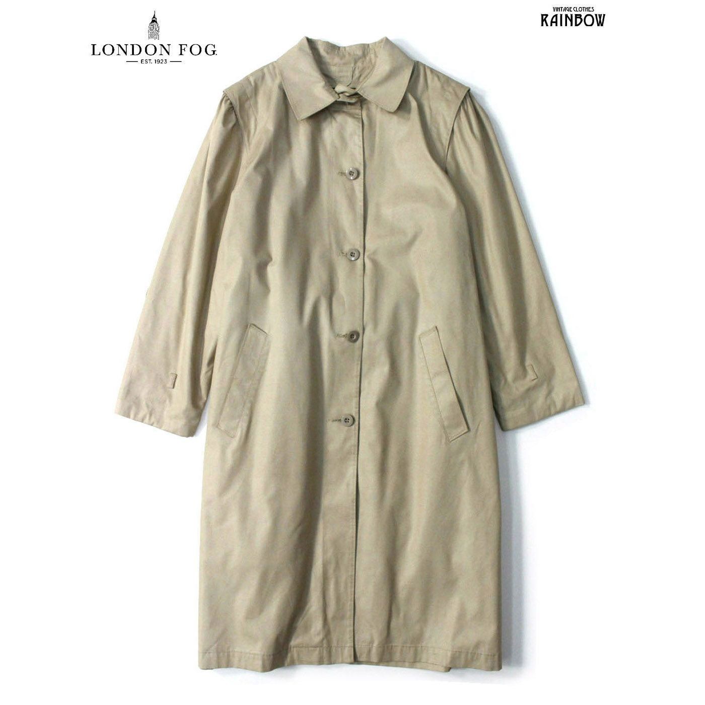 未使用Londonfog ロンドンフォグ トレンチコート ブラック ライナー付き