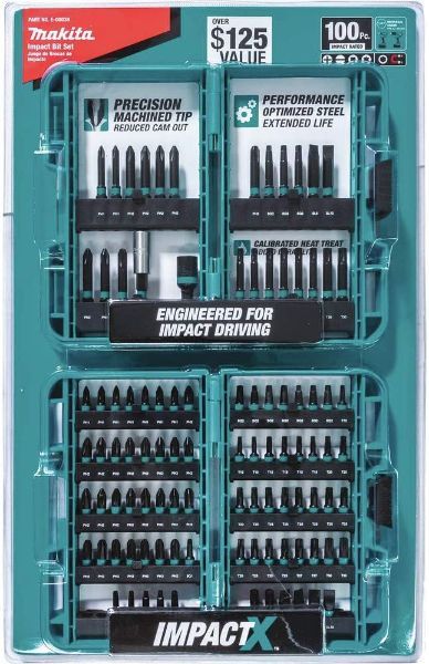 マキタ ビットセット E-00038 100本入 インパクトドライバー 米国規格 ImpactX US makita