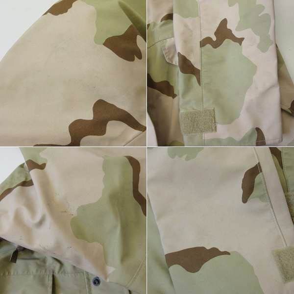 2000年製 実物 米軍 ECWCS GEN1 ゴアテックスパーカー 3Cデザートカモ