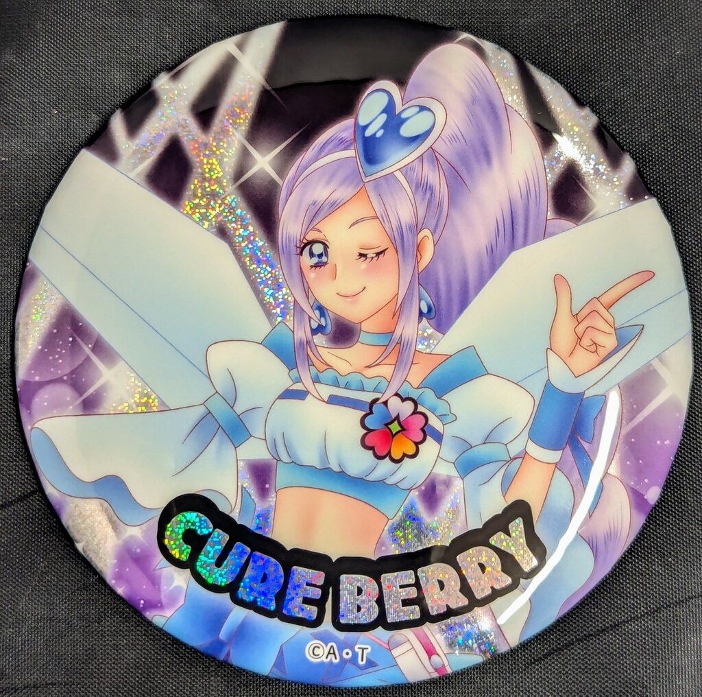 全プリキュア 20th LIVE ライブ ホログラム缶バッジ キュアサンシャイン 全プリキュア 20th LIVE ライブ ホログラム缶バッジ キュア