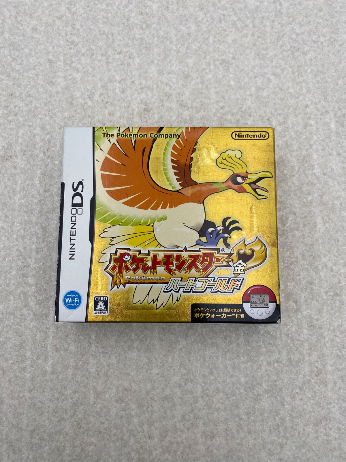 ポケットモンスター ハートゴールド 外箱 ポケウォーカー付き ニンテンドーDS