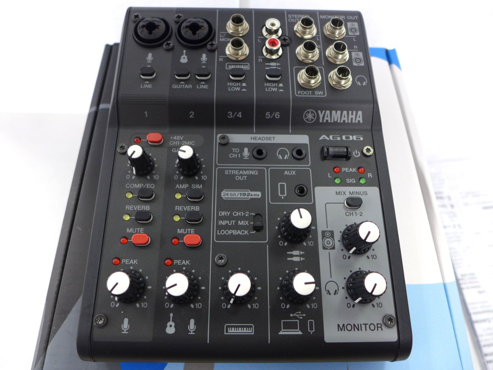 中古美品 ヤマハ YAMAHA AG06 MK2 ライブストリーミング