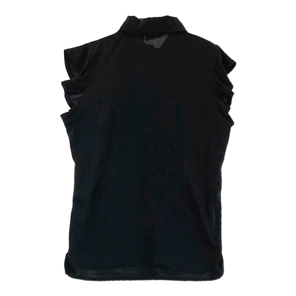 美品　DESCENTEゴルフ　半袖　ポロシャツ　速乾　ブラック　Ｌ デサントゴルフ DESCENTE ゴルフ 【g-arc collection