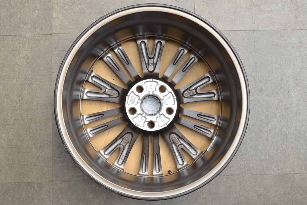 綺麗品 トヨタ純正 ヤリスクロス 18×7J +50 PCD114.3 1本販売 新車外し品】トヨタ ヤリスクロス 純正 18in 7J +50 PCD114.3