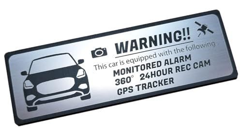 新型 SWIFT 5代目 スイフト セキュリティ エンブレム 24時間監視 ドライブレコーダー GPS トラッカー ステッカー スズキ SUZUKI