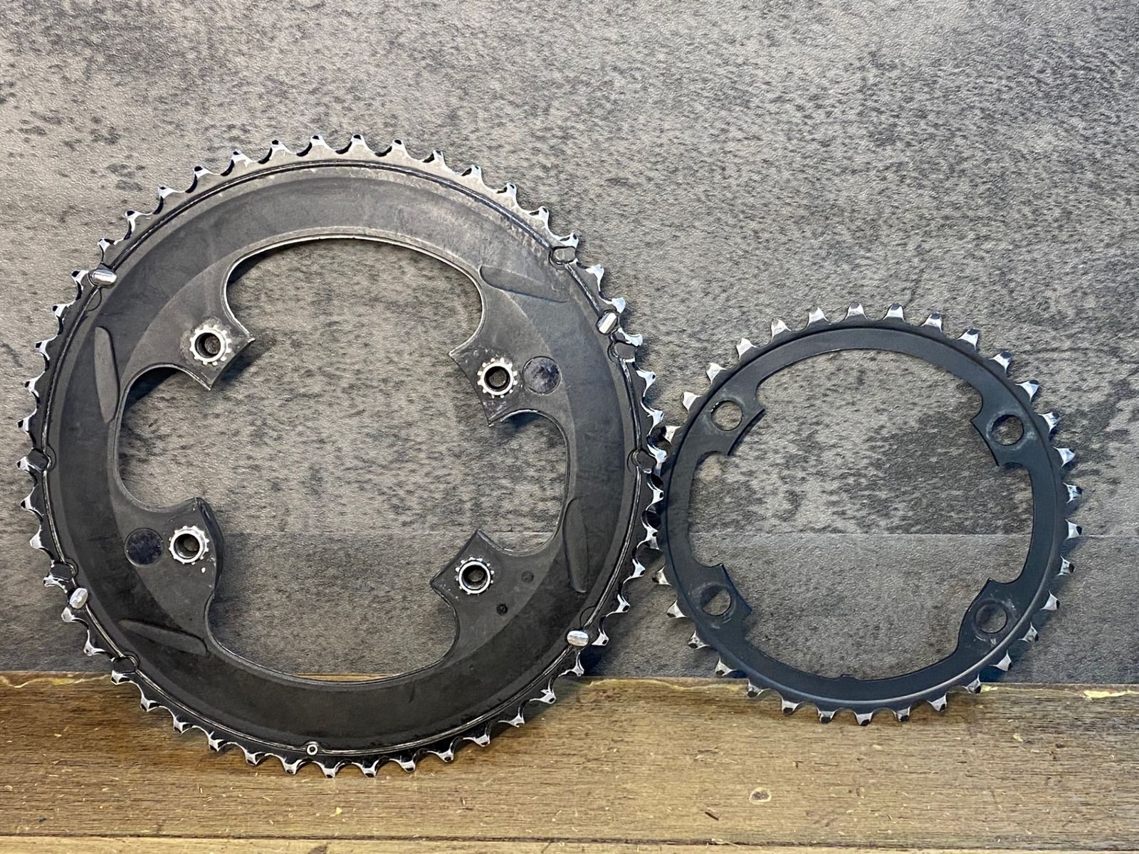 ひ*で様 美品）シマノ　アルテグラ　r8000 クランク　170 52 36 R8000 アルテグラ クランクセット52-36 170mm 新車取り外し SHIMANO