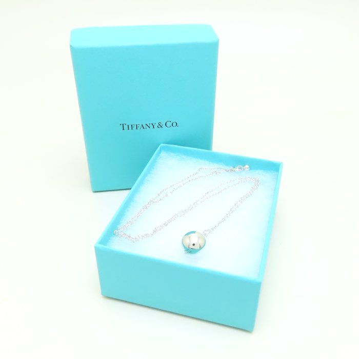 Tiffany & Co. シルバーペンダントネックレス TIFFANY&Co. ティファニー ハードウェア ボール ペンダント