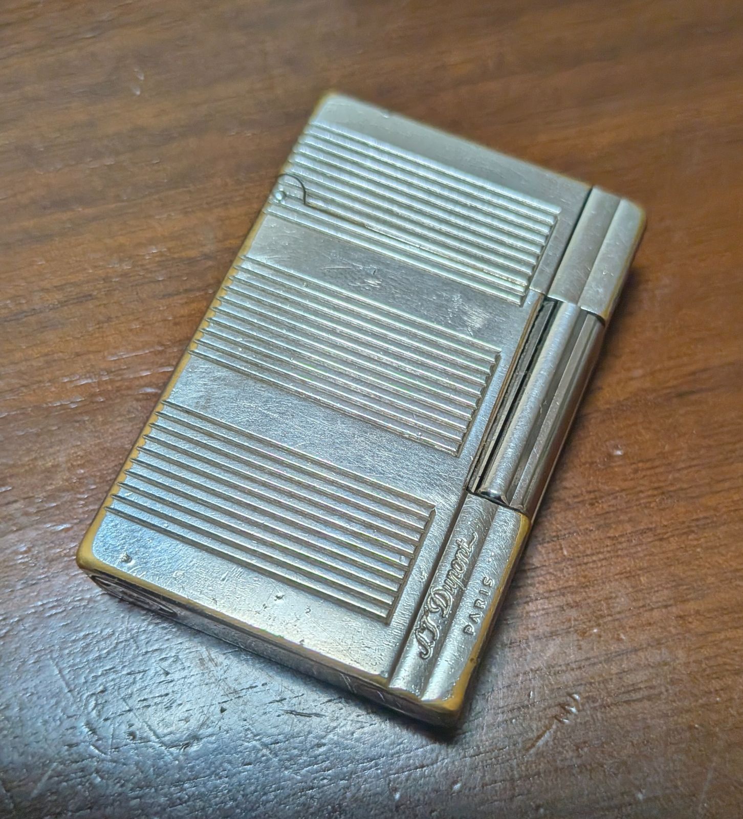 ⑫ S.T Dupont デュポン ライター ギャッツビー シルバー 喫煙具 ライター
