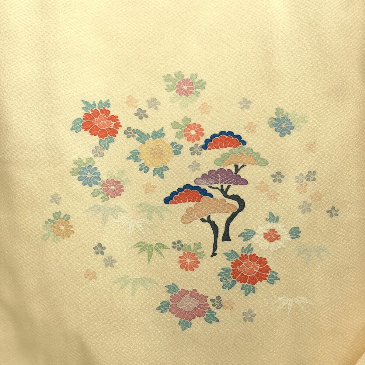 訪問着/美品/京友禅/薄ピンク/仕立上がり/適応身長145～153㎝/8999  