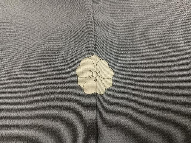 平和屋着物●上質な色無地　作家物　草木染　桔梗鼠色　正絹　逸品　AABC1740ph 平和屋着物○上質な色無地 作家物 草木染 桔梗鼠色 正絹 逸品