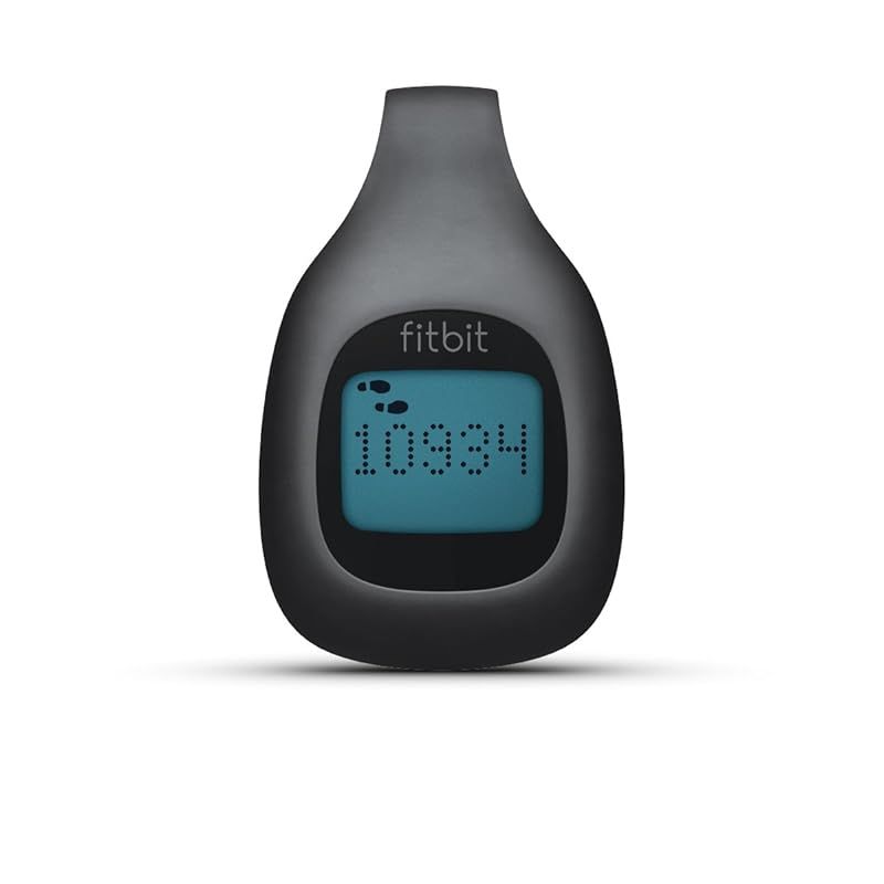 Fitbit フィットビット フィットネス トラッカー Zip クリップ付 歩数 時計 健康管理 活動量計 アクティブトラッカー Charcoal チャコール FB301C-JP 1