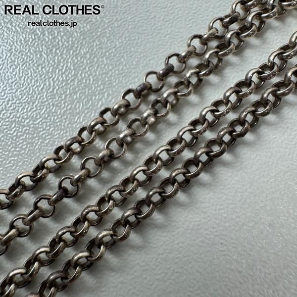 CHROME HEARTS|クロムハーツ ロールチェーン|ネックチェーン|ネックレス|18インチ