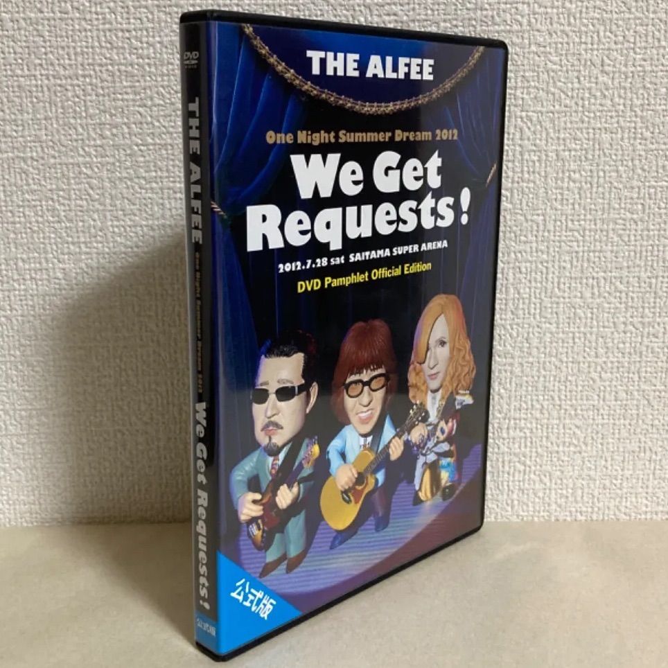 THE ALFEE We Get Requests! 2012 DVD-