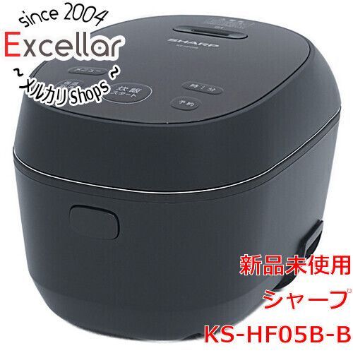 bn 6 SHARP IHジャー炊飯器 3合 KS-HF05B-B ブラック