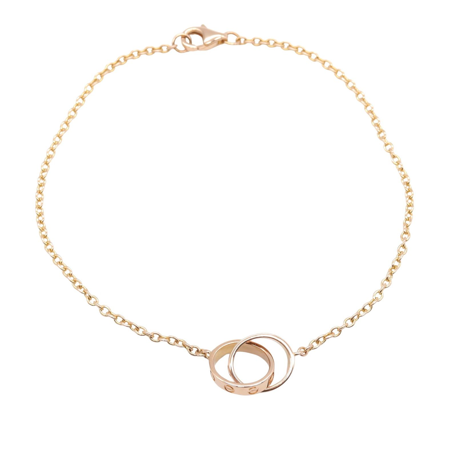 カルティエ CARTIER ブレスレット ベビーラブ ブレスレット B6027000 腕回20㎝ K18PG ピンクゴールド ベビーラブ ブレスレット ユニセックス Used A
