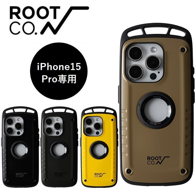 ROOT CO ルートコー【iPhone15Pro専用】GRAVITY Shock Resist Case Pro