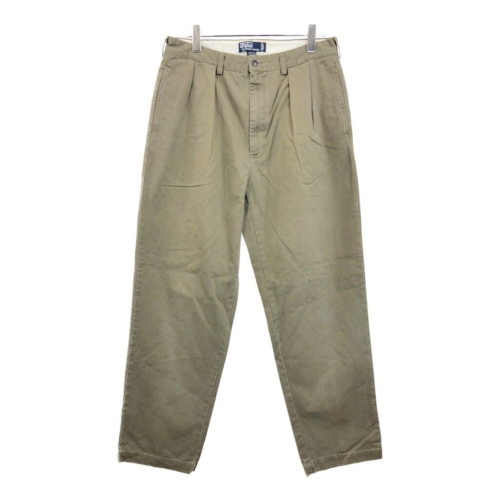 オールド ポロバイラルフローレン ポロチノ オリーブ ANDREW PANT Polo by Ralph Lauren ポロ ラルフローレンANDREW PANT 2タック