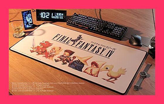 【スタッフおすすめ！】ファイナルファンタジーIV ゲーミングマウスパッド