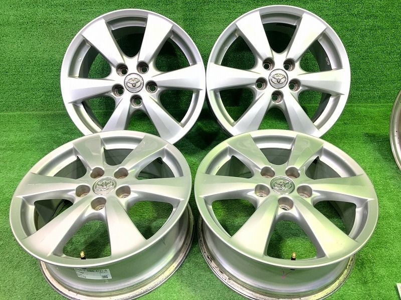トヨタ TOYOTA トヨタ純正 ACR50W エスエィマ ACR50W ホイール 17インチ 7J 5穴 4本 114.3 50
