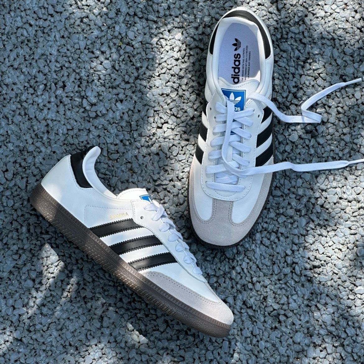 値下げします 新品未使用 SAMBA OG アディダス サンバ ホワイト Adidas Originals Samba white FW2427 男女兼用 並行輸入品