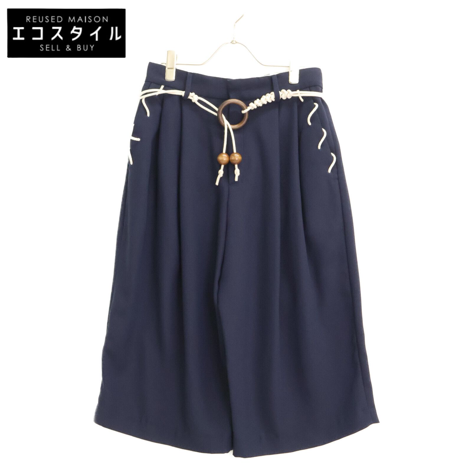 Charles Jeffrey LOVERBOY チャールズジェフリーラバーボーイ ネイビー ショートパンツ 28