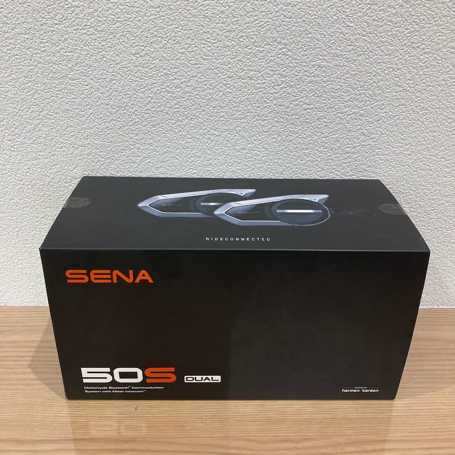 SENA 50S 2個入り セナharman 黄色かっ kardonインカム新品日本語設定