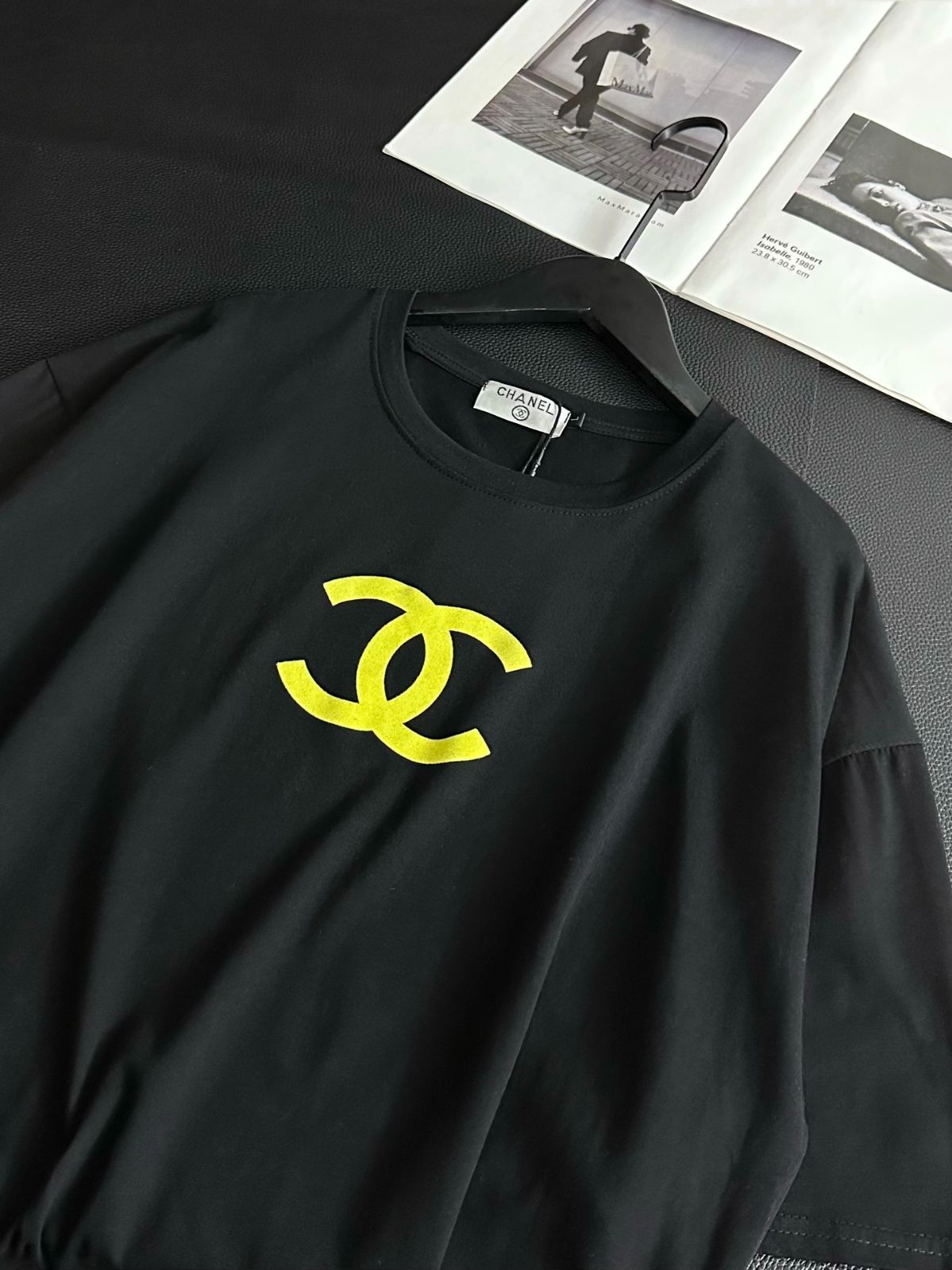 CHANEL 夏の新重工パイルロゴ半袖Tシャツ - メルカリ