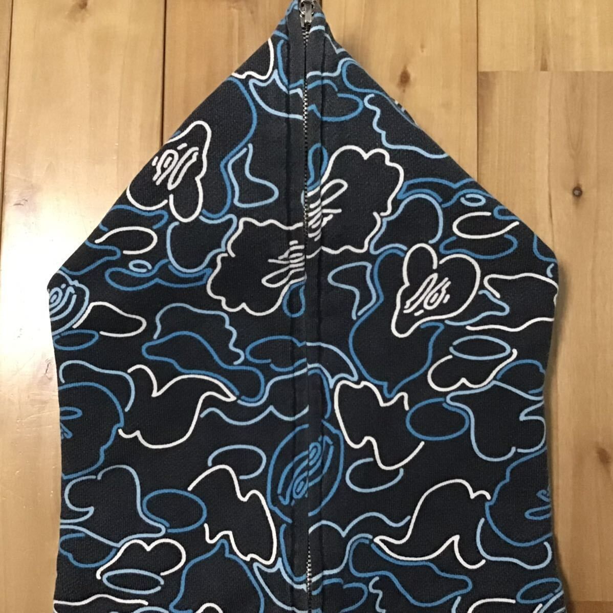 ☆初期☆ Neon camo フルジップ パーカー Mサイズ a bathing ape