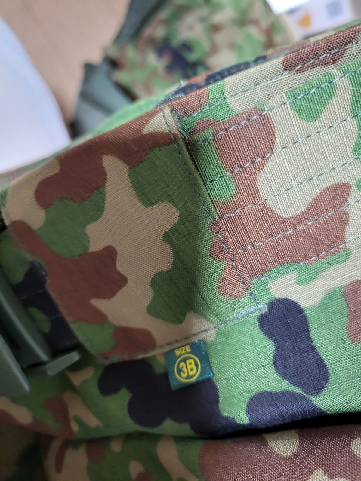 空自迷彩デジタル 作業服 戦闘服 ベルト 3点セット 5A Mサイズ