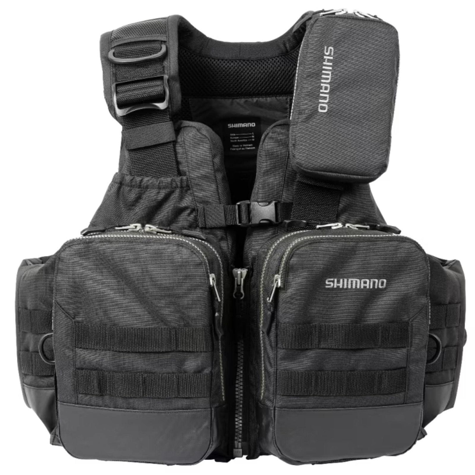 Color ブラック_Size L シマノ SHIMANO アクトゲームベスト VF-274W ブラック L